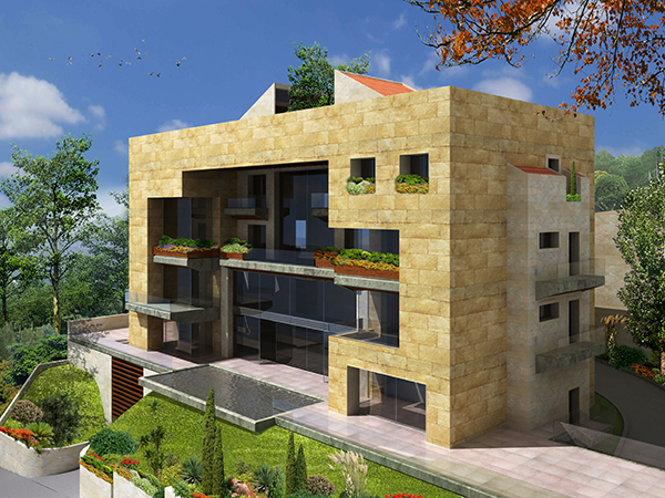 Architecture & interior Projects Rabieh Lebanon by architect ronald baz